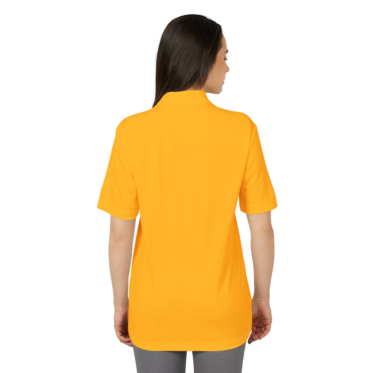 Unisex Performance Polo - "Say You Can and You Will"