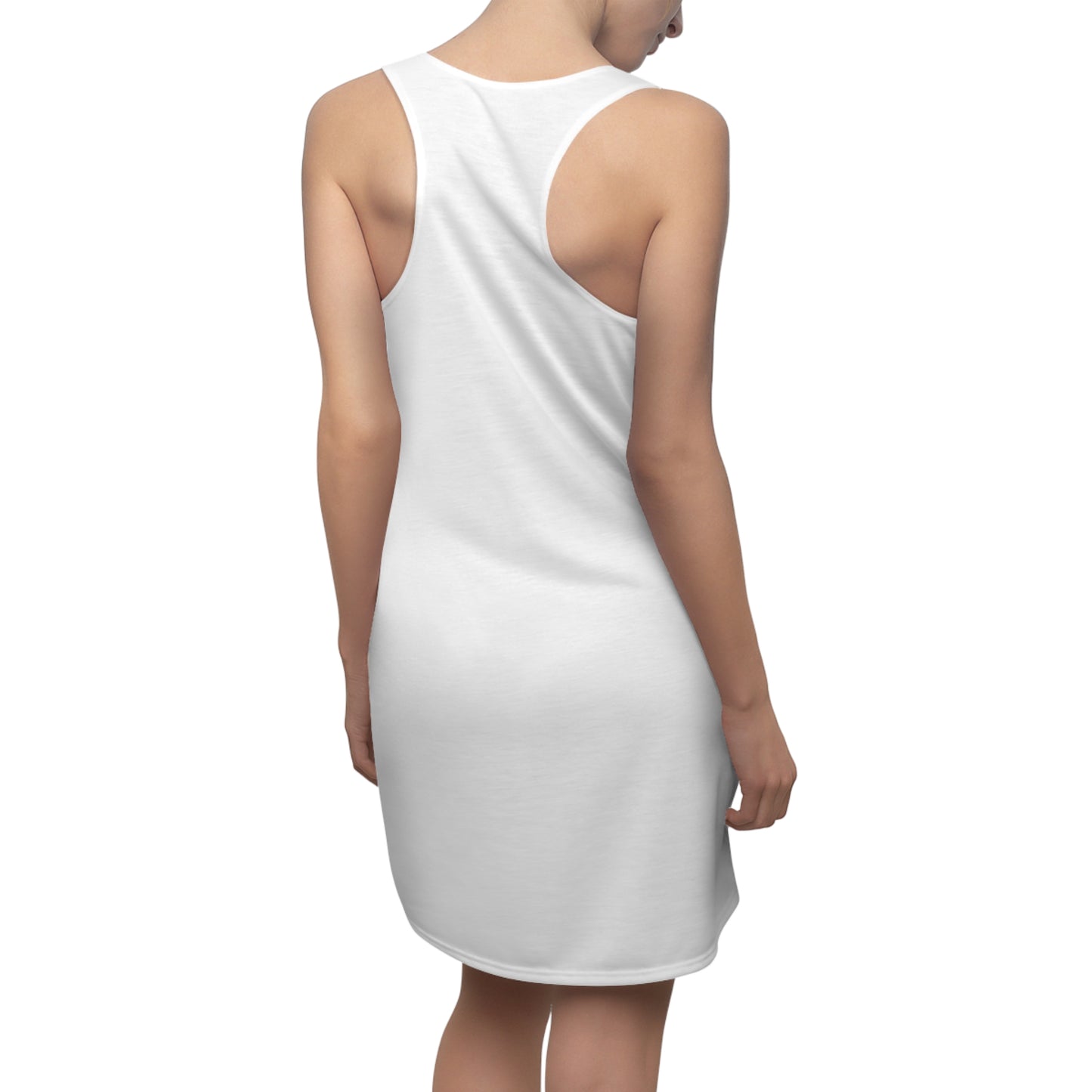 Women's Cut & Sew Racerback Dress - "Say You Can and You Will"