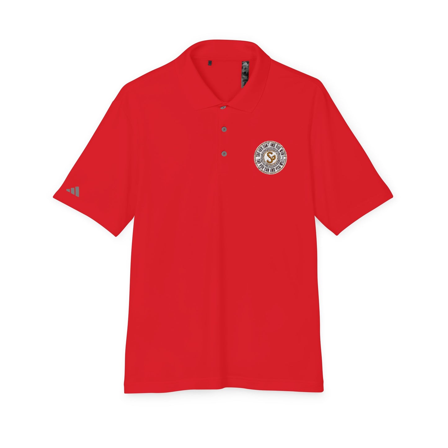 Unisex Performance Polo - "Say You Can and You Will"