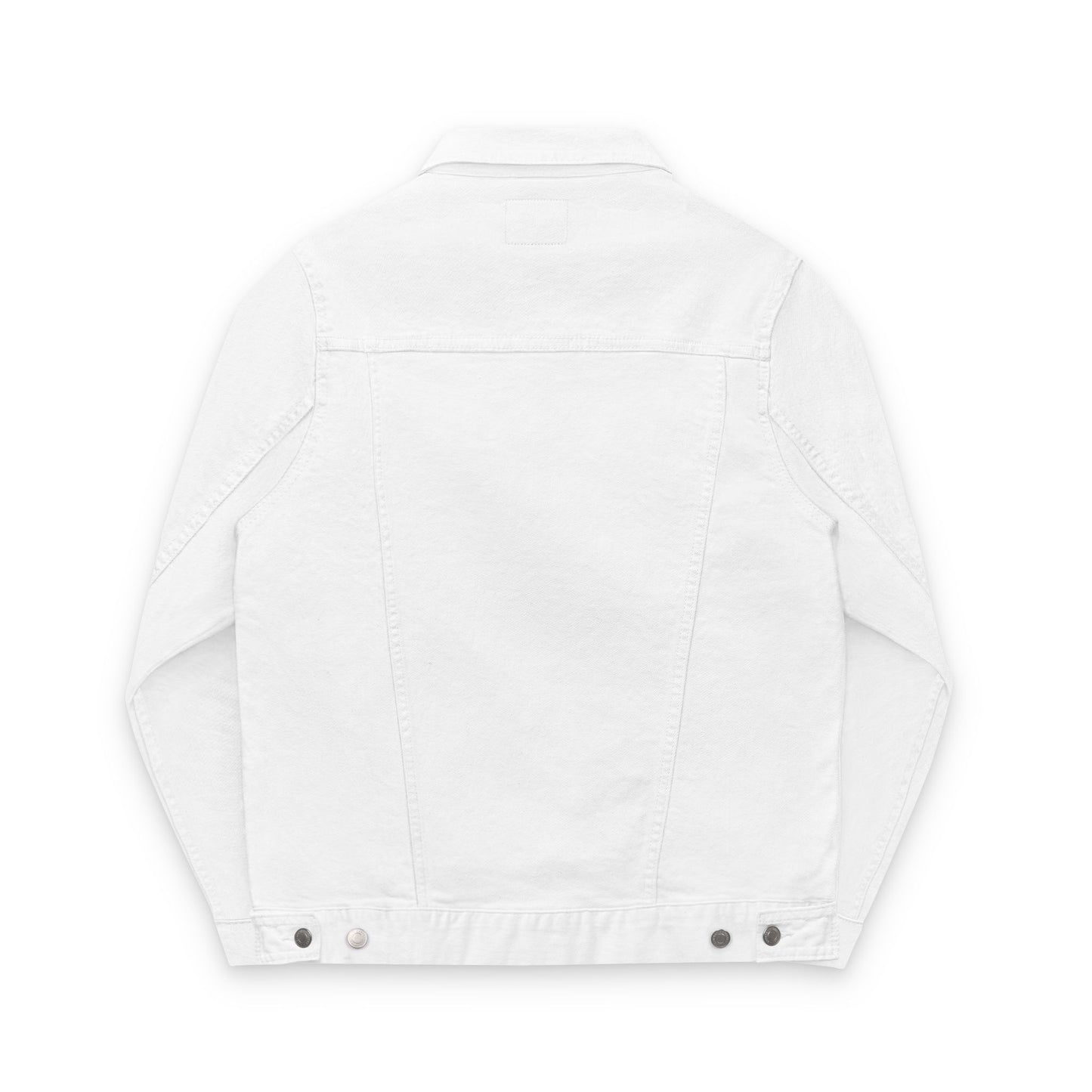 Embroidered Unisex Denim Jacket - Say You Can and You Will