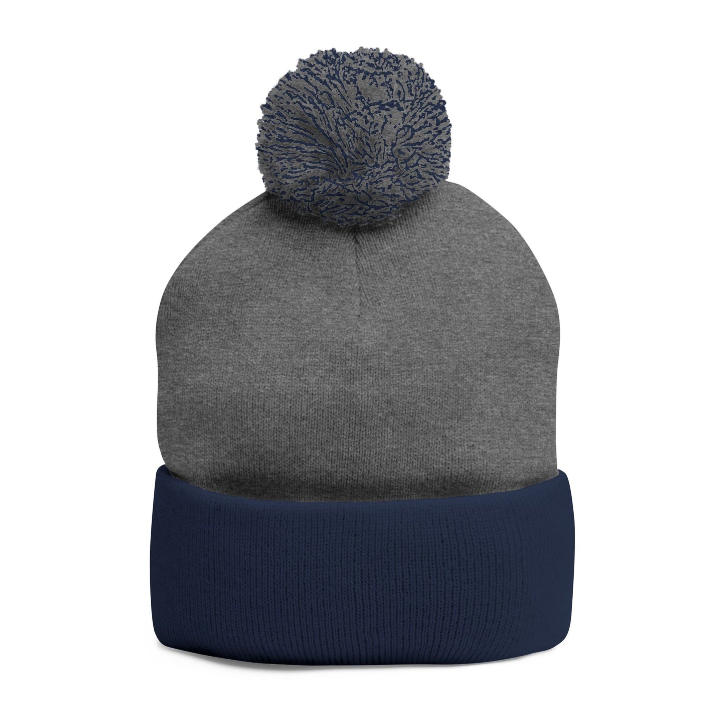 Pom-Pom Knit Cap - "Say You Can and You Will"