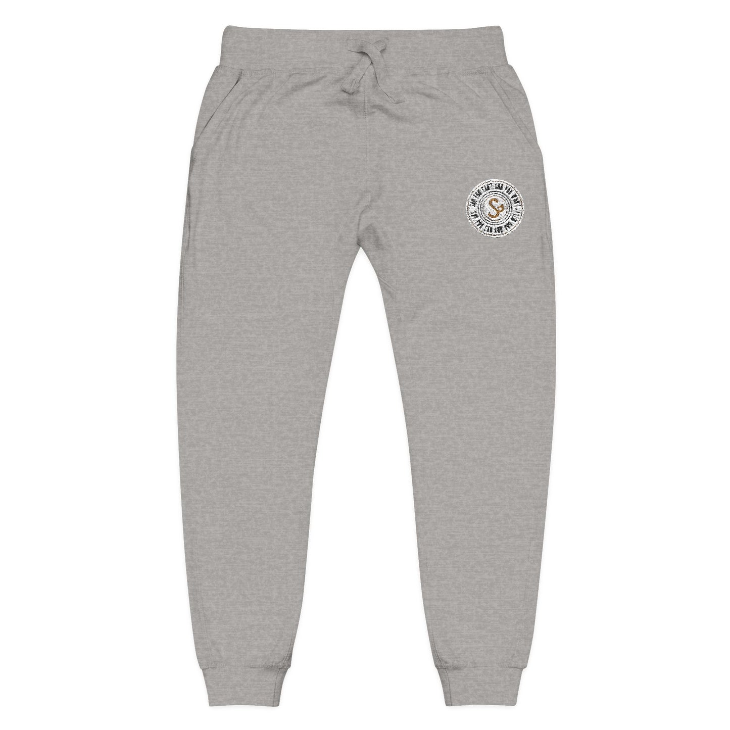 Embroidered Unisex Fleece Sweatpants - Say You Can and You Will