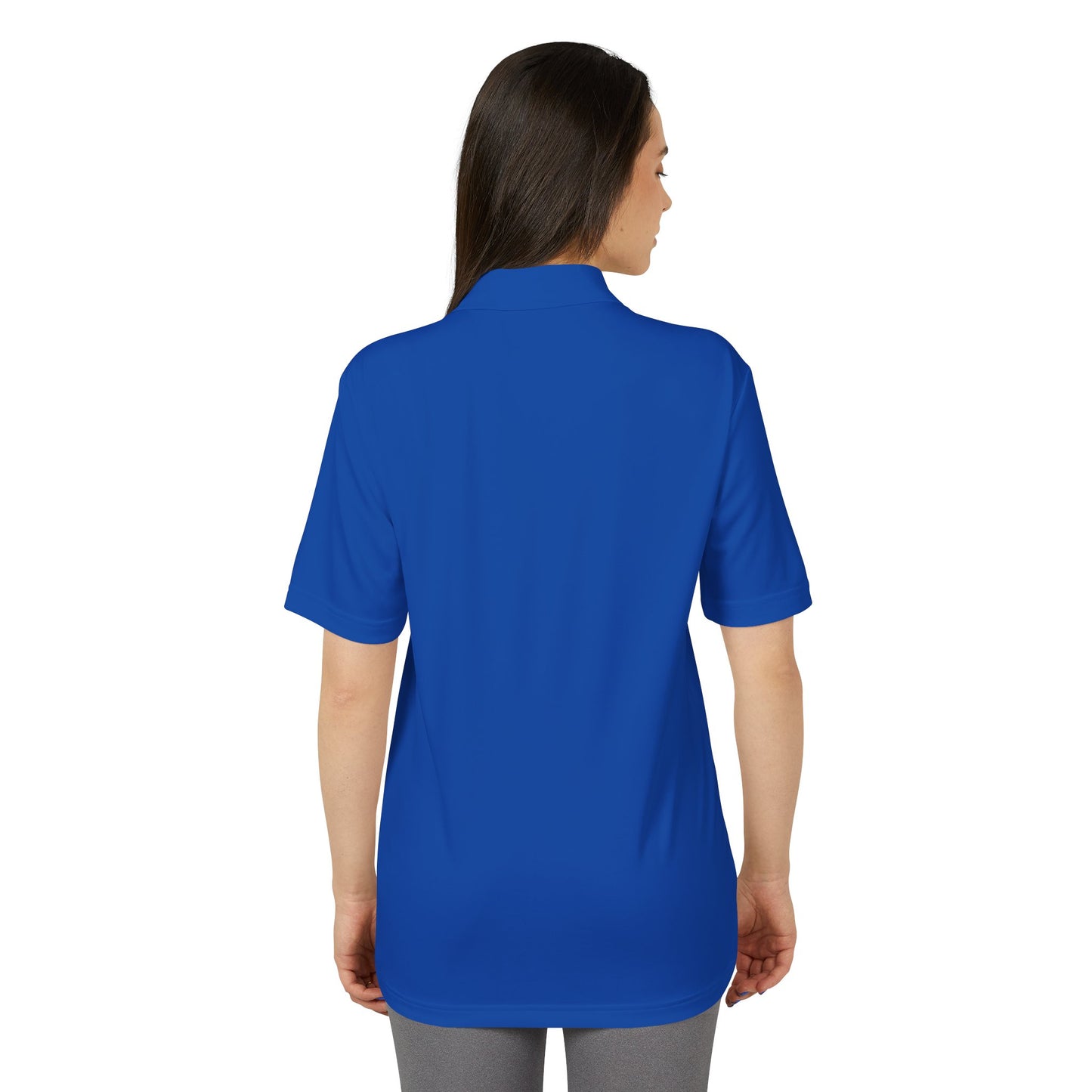 Unisex Performance Polo - "Say You Can and You Will"