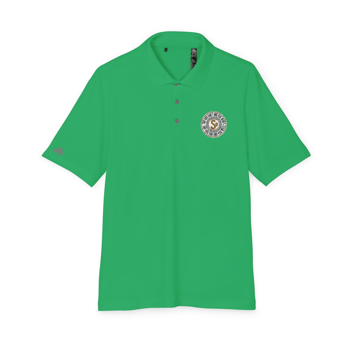 Unisex Performance Polo - "Say You Can and You Will"