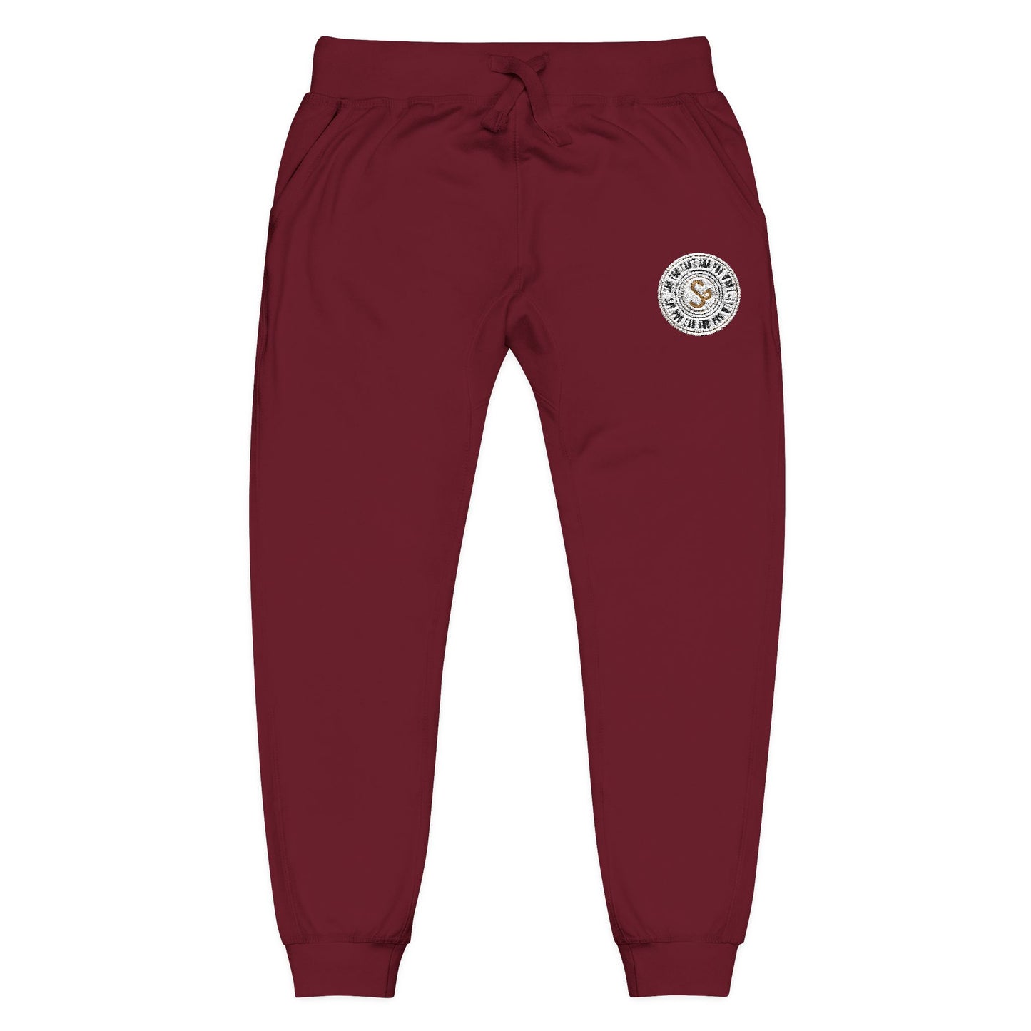 Embroidered Unisex Fleece Sweatpants - Say You Can and You Will