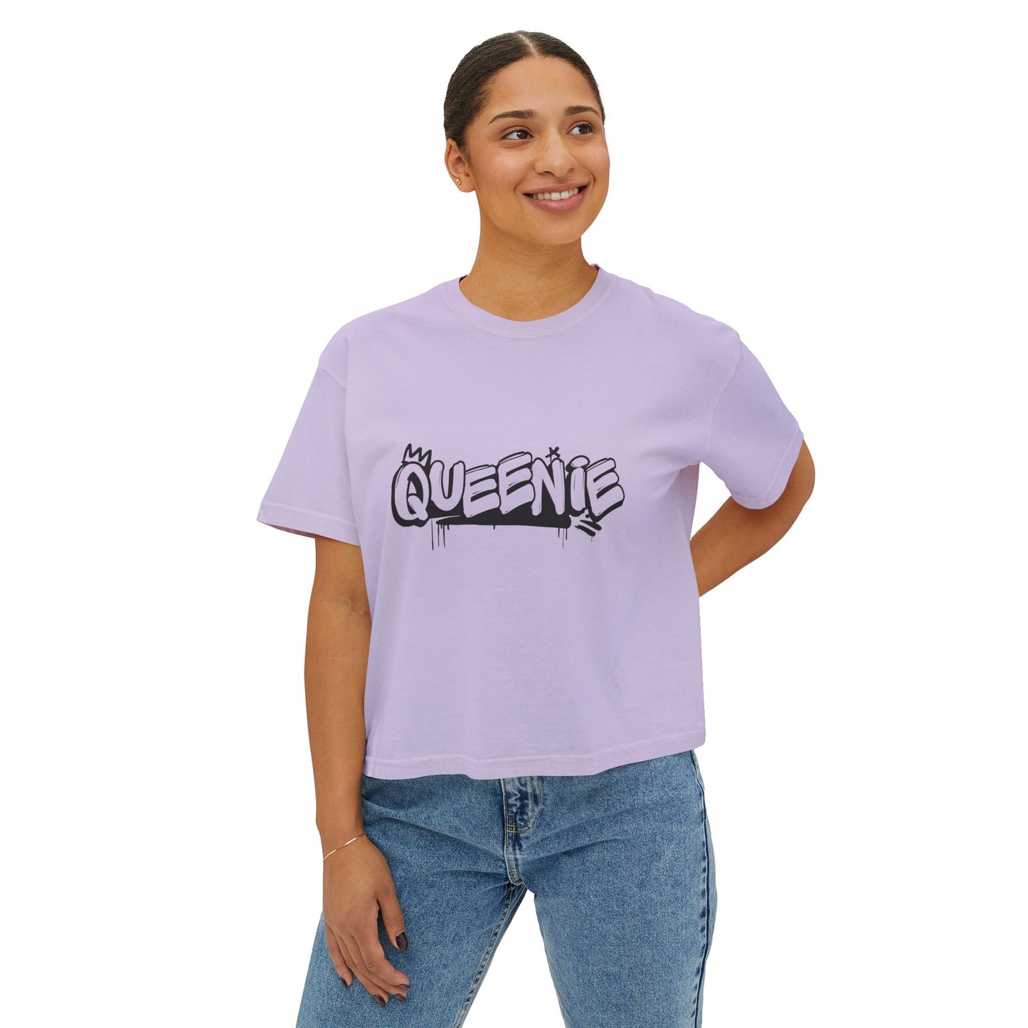 Women's Boxy Tee - "Queenie"