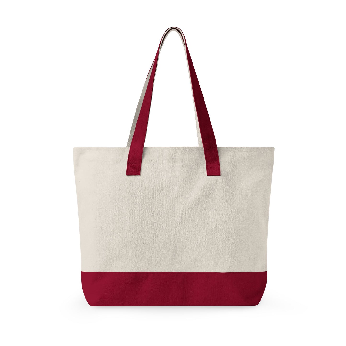 Canvas Tote Bag — "Say You Can and You Will" Motivational Zippered Tote