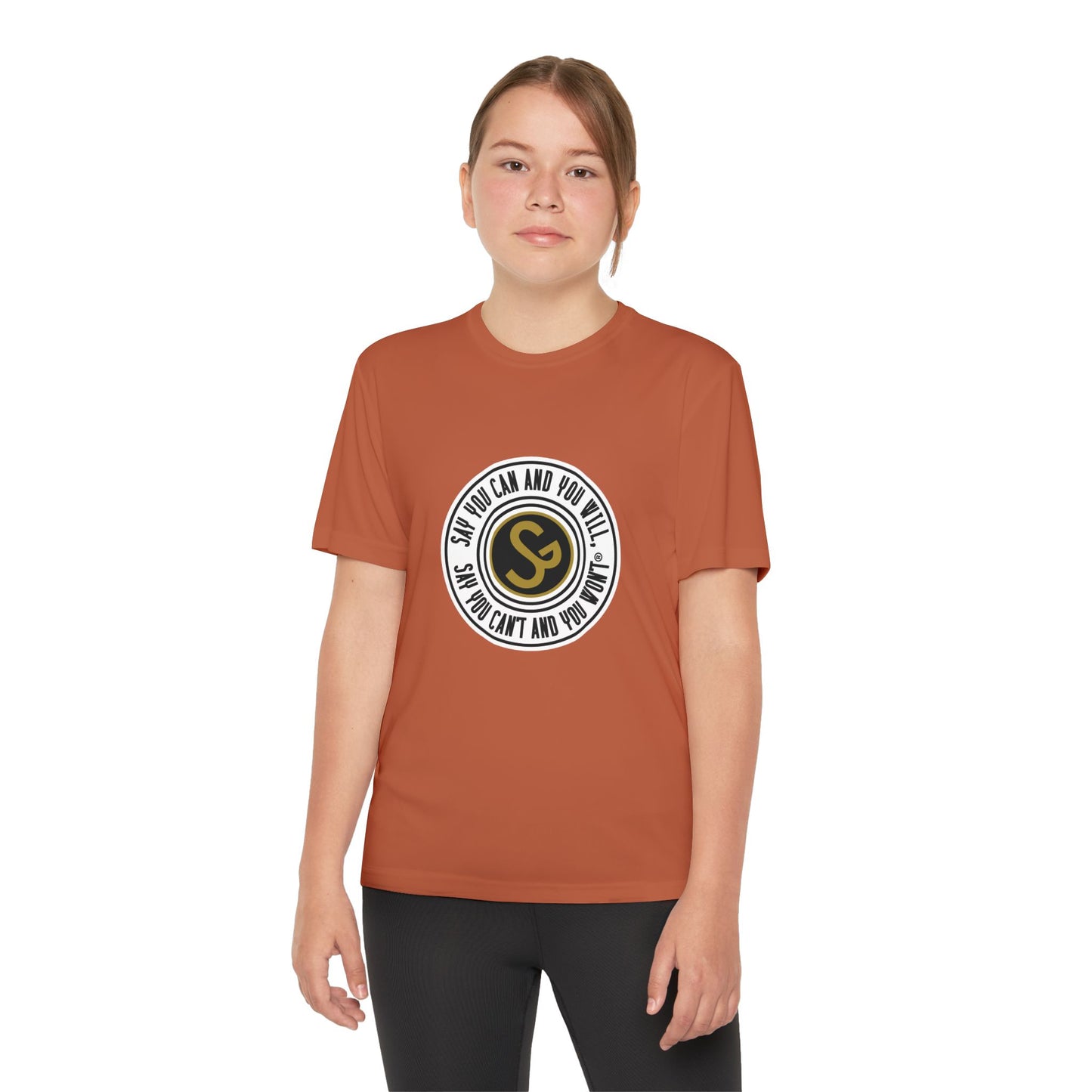 Youth Competitor Tee - Motivational Athletic Shirt