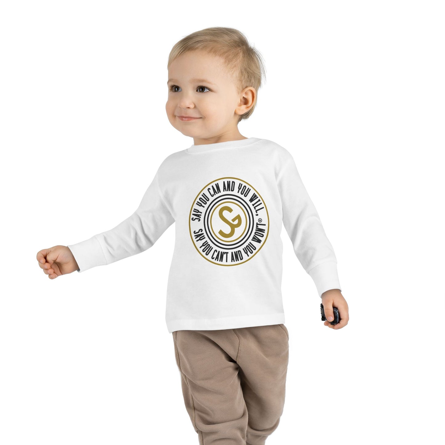 Inspirational Toddler Long Sleeve Tee