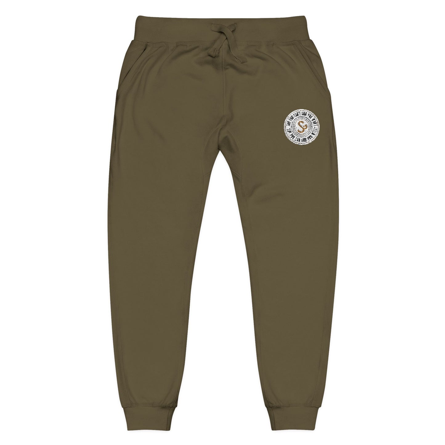 Embroidered Unisex Fleece Sweatpants - Say You Can and You Will