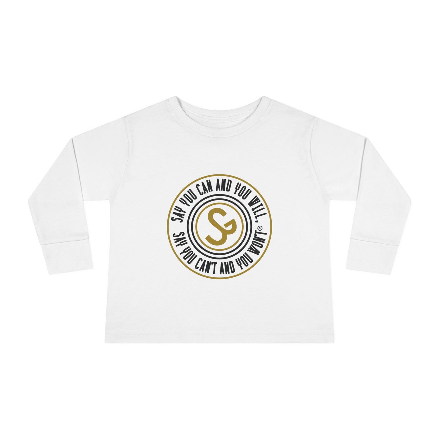 Inspirational Toddler Long Sleeve Tee