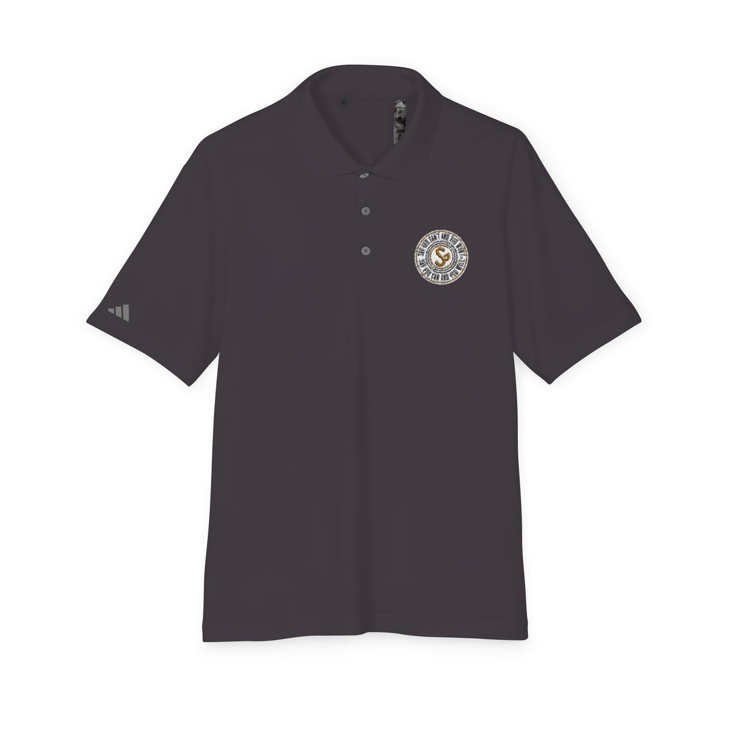 Unisex Performance Polo - "Say You Can and You Will"