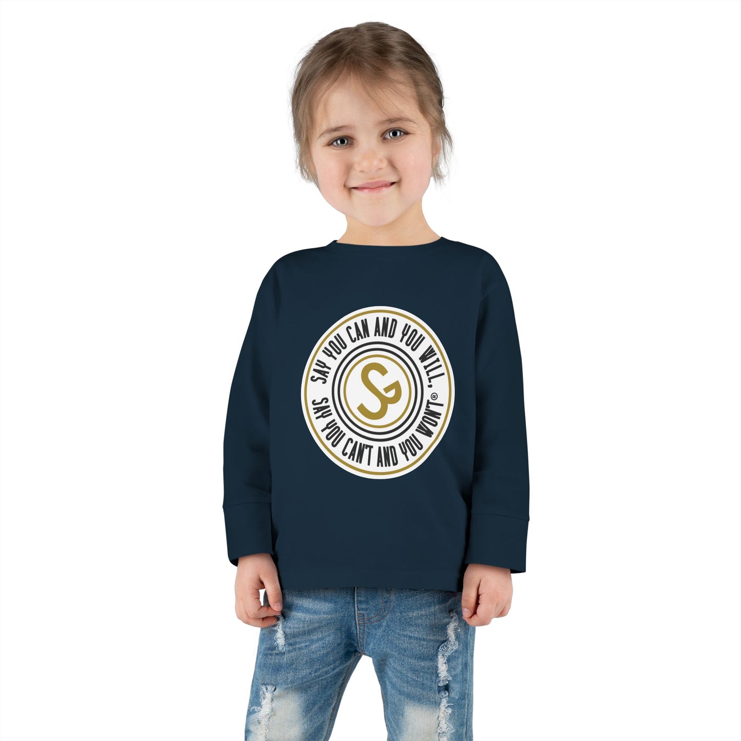 Inspirational Toddler Long Sleeve Tee