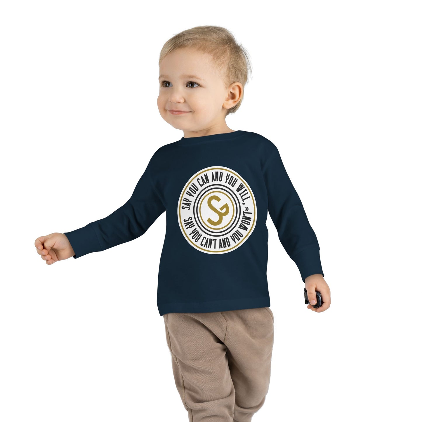 Inspirational Toddler Long Sleeve Tee