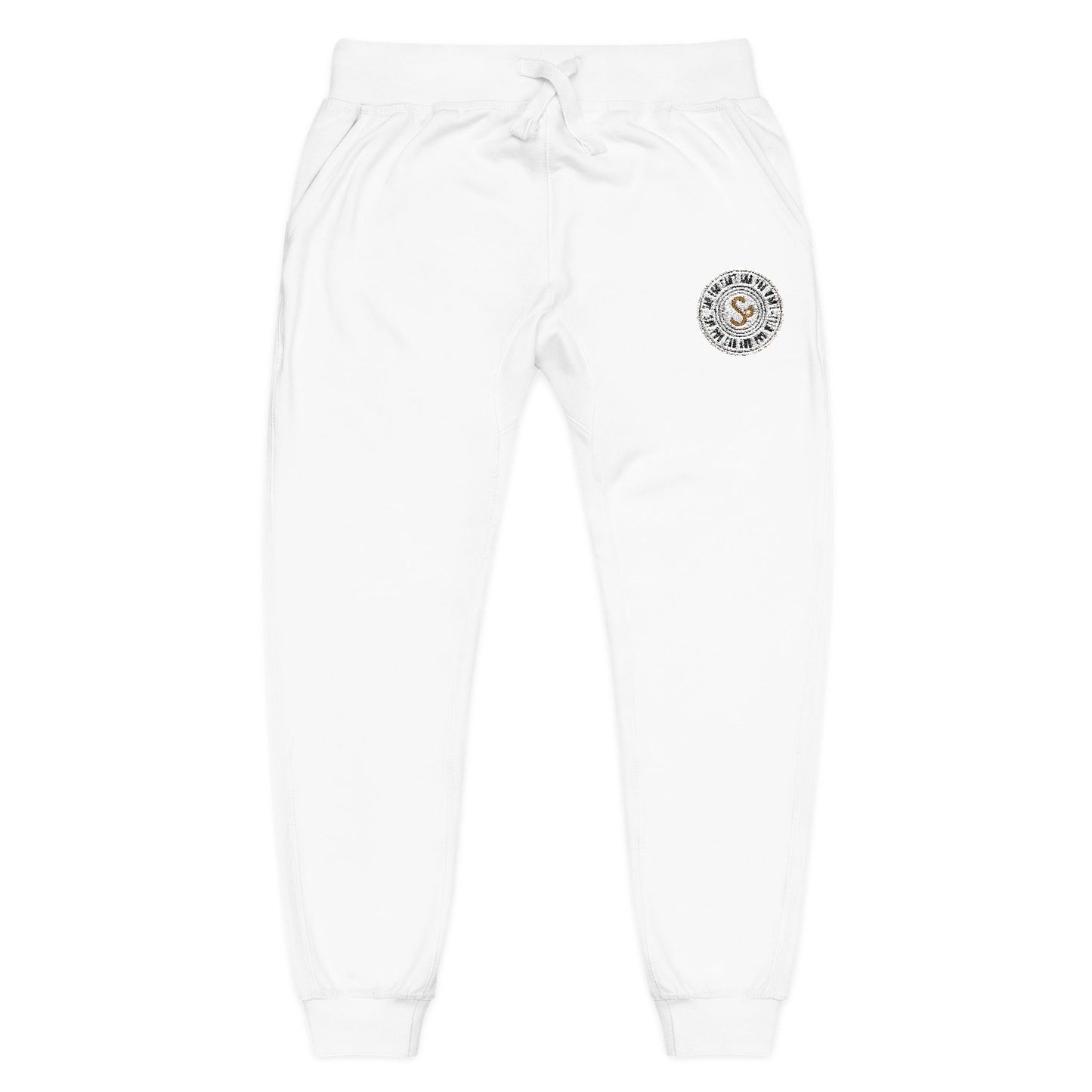 Embroidered Unisex Fleece Sweatpants - Say You Can and You Will