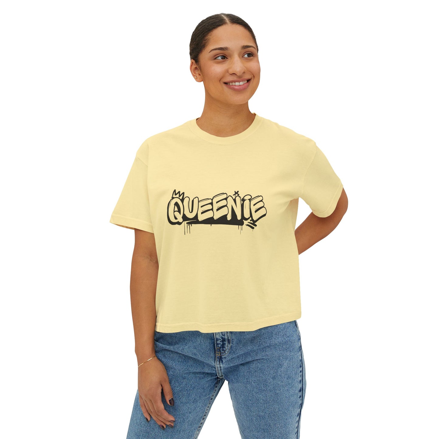 Women's Boxy Tee - "Queenie"