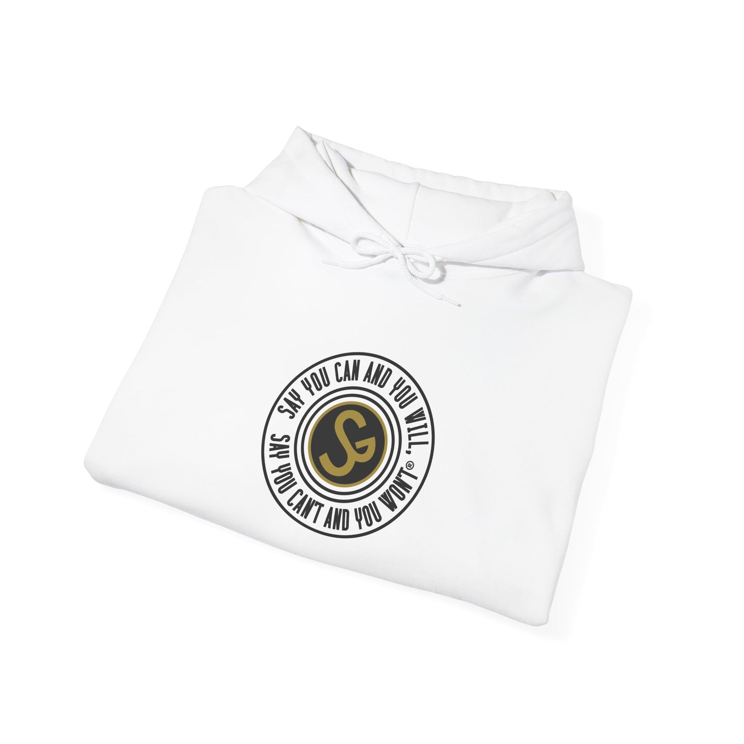 Unisex Heavy Blend™ Hooded Sweatshirt - "Say You Can and You Will"
