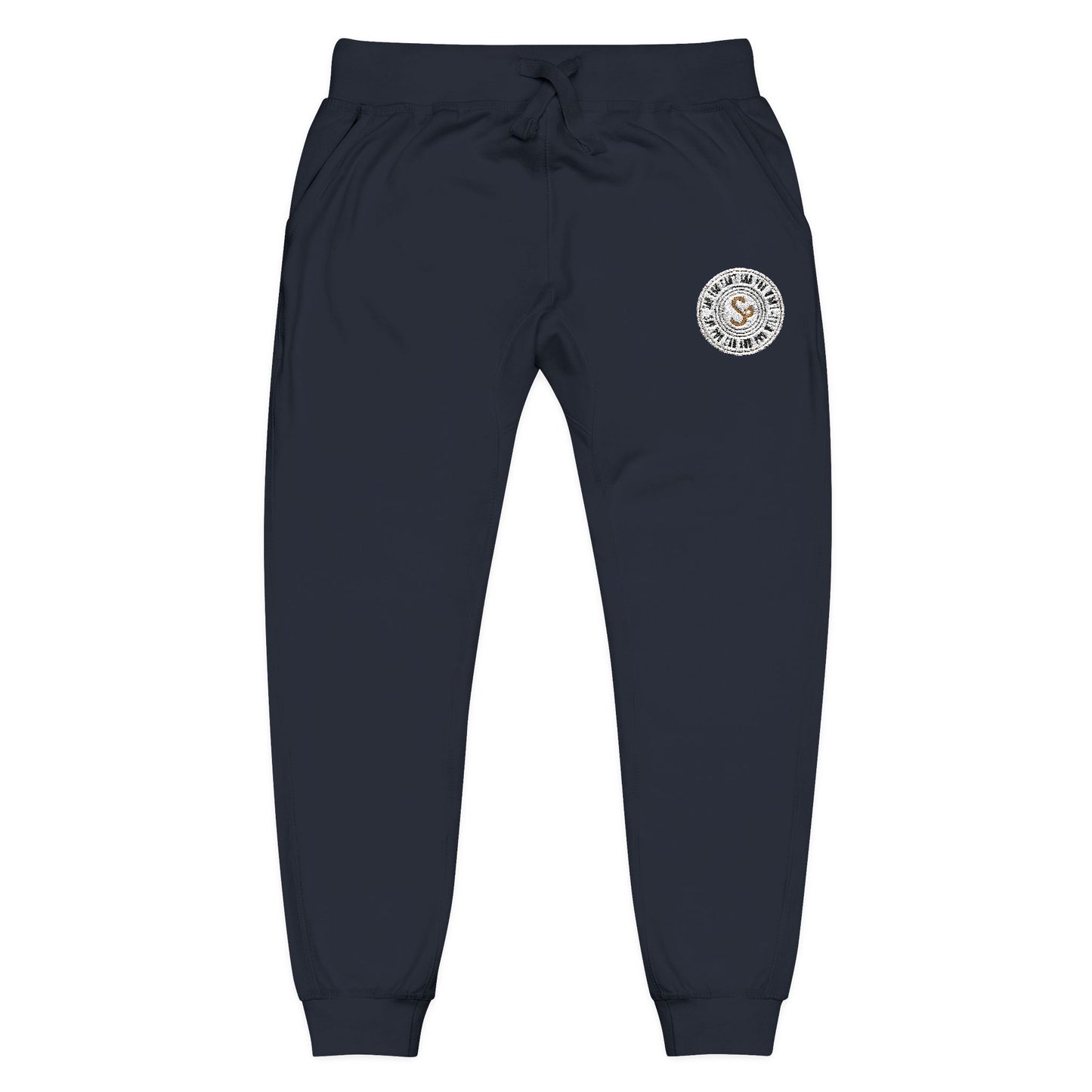 Embroidered Unisex Fleece Sweatpants - Say You Can and You Will