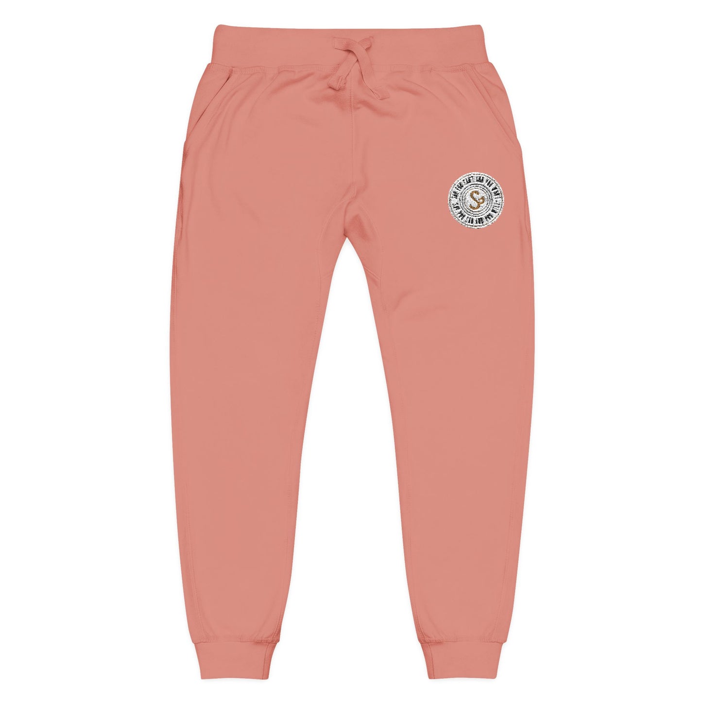 Embroidered Unisex Fleece Sweatpants - Say You Can and You Will