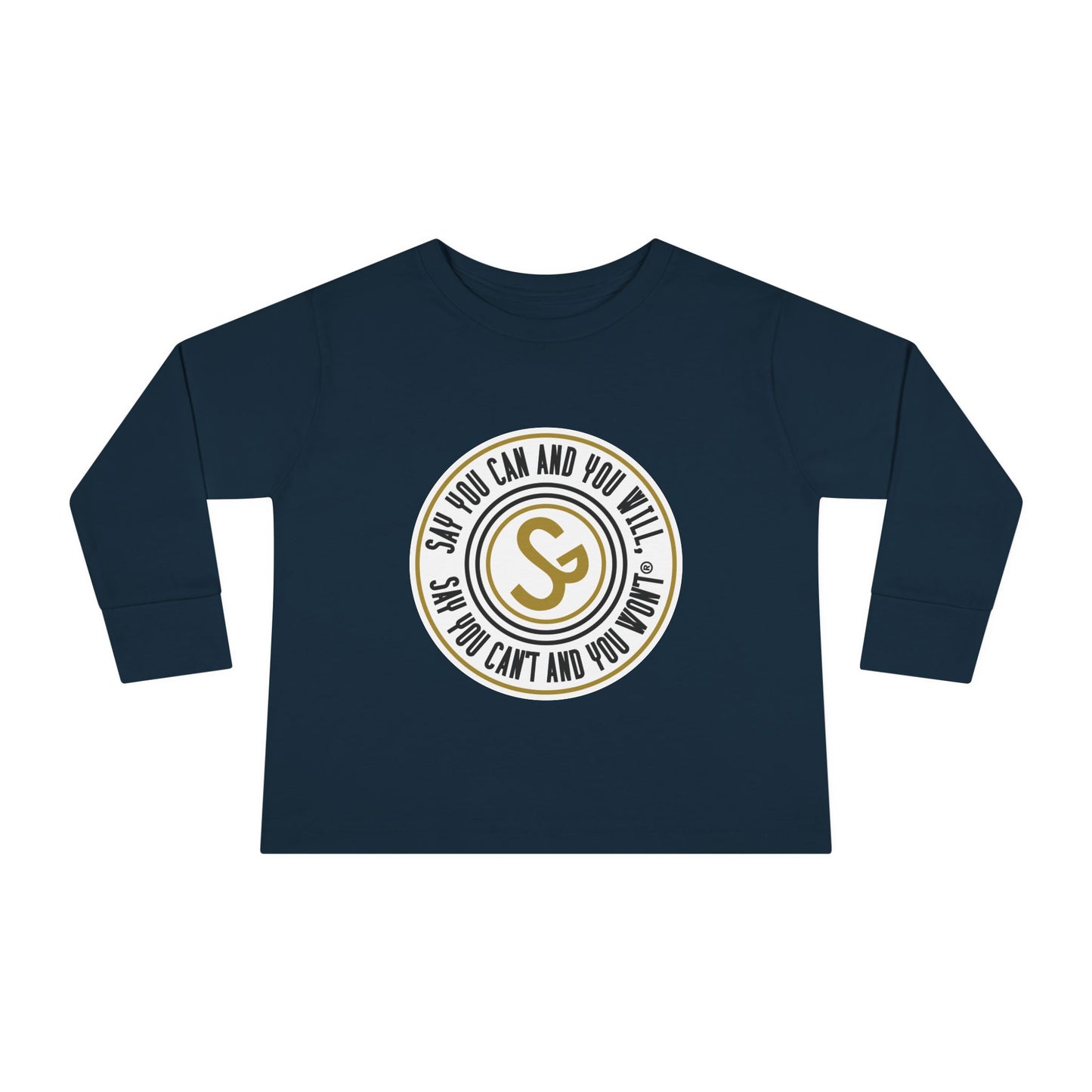 Inspirational Toddler Long Sleeve Tee