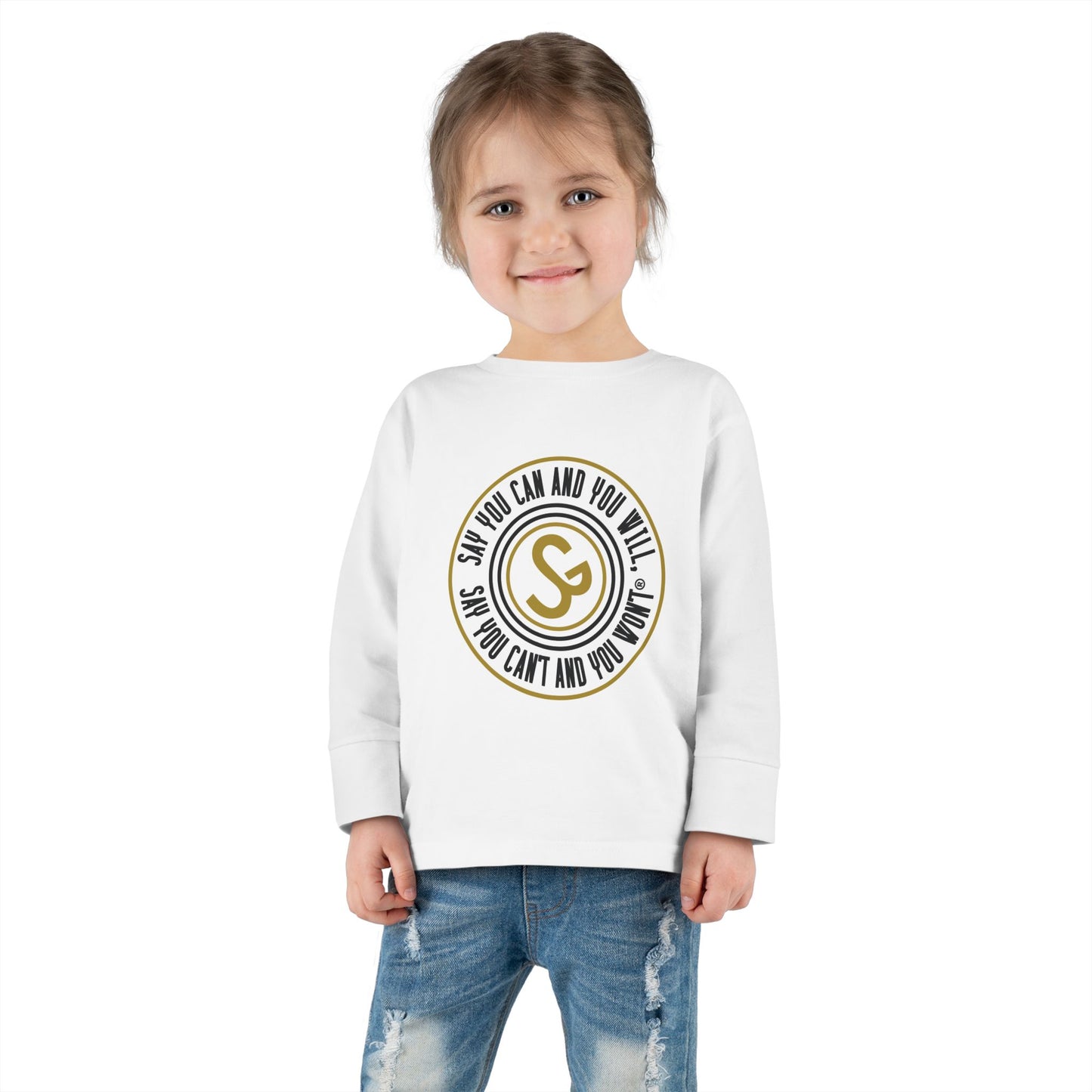 Inspirational Toddler Long Sleeve Tee