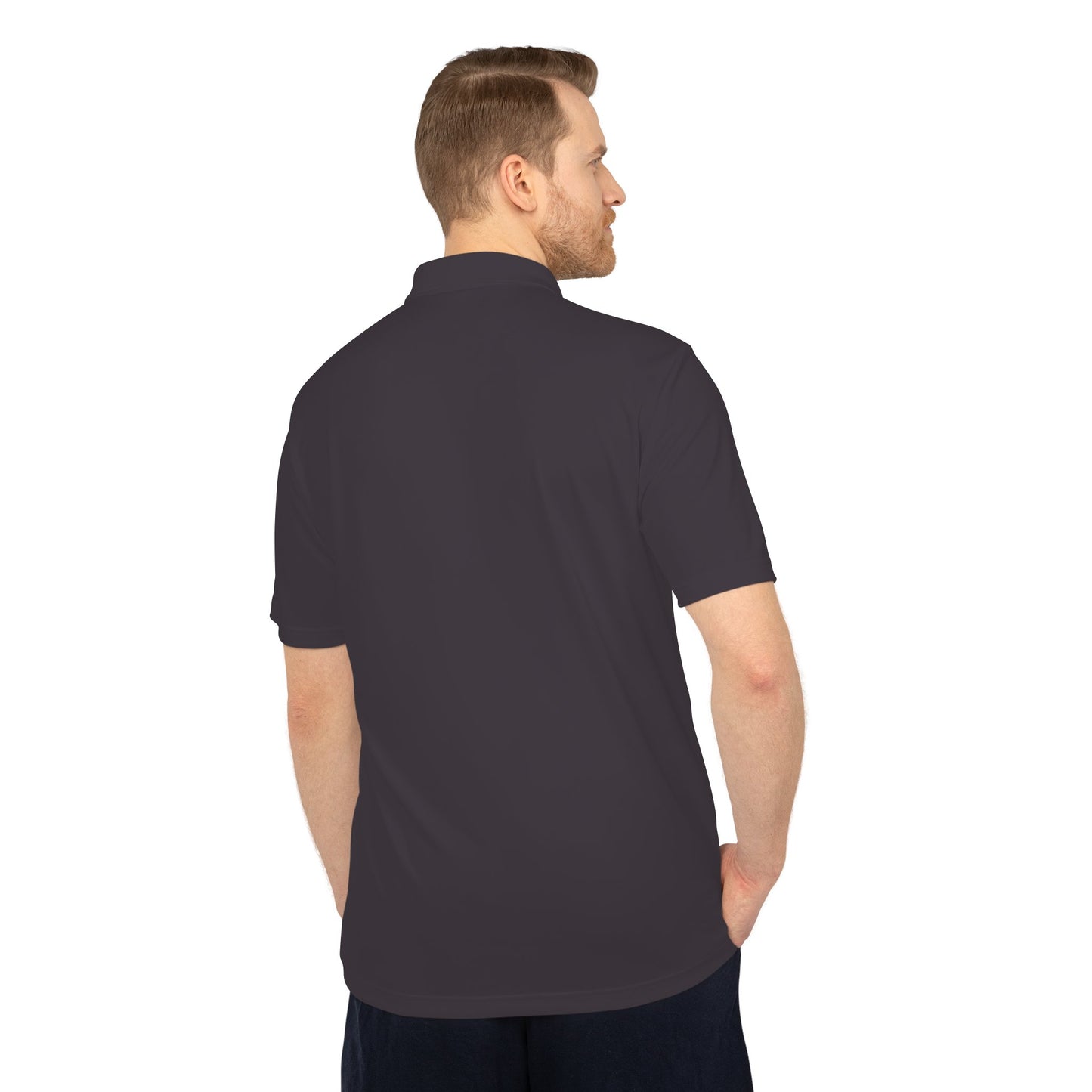 Classic Polo — Embroidered "Say You Can and You Will" Performance Golf Shirt