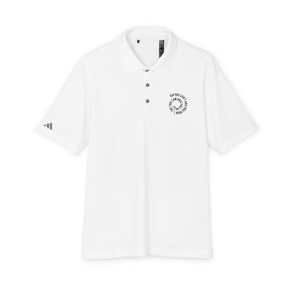 adidas Unisex Performance Polo -"Say You Can and You Will"