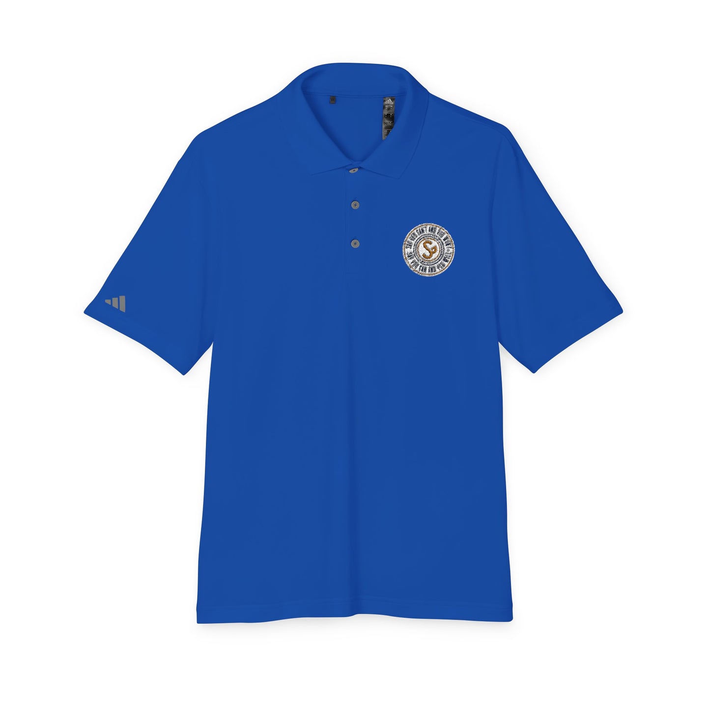 Unisex Performance Polo - "Say You Can and You Will"