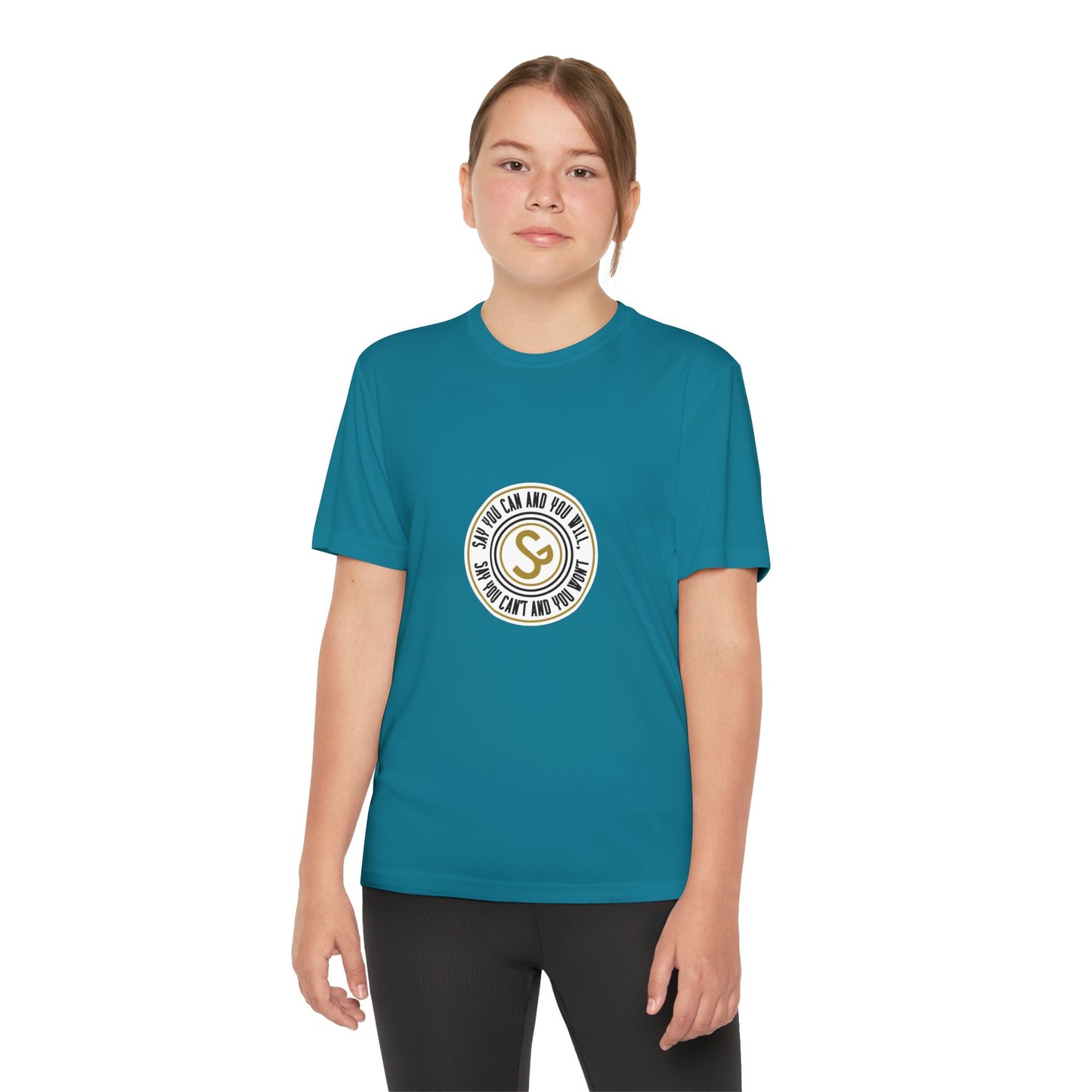 Youth Competitor Tee - "Say You Can and You Will"