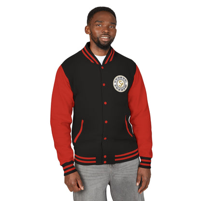 Letterman Jacket - Retro School Crest Varsity Jacket