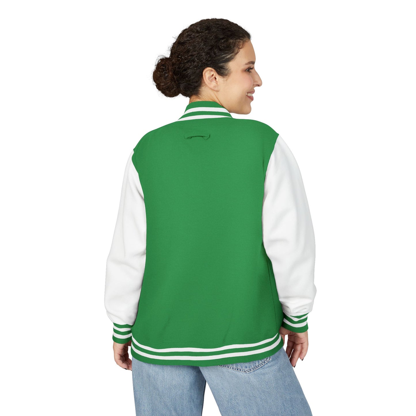 Letterman Jacket - Retro School Crest Varsity Jacket