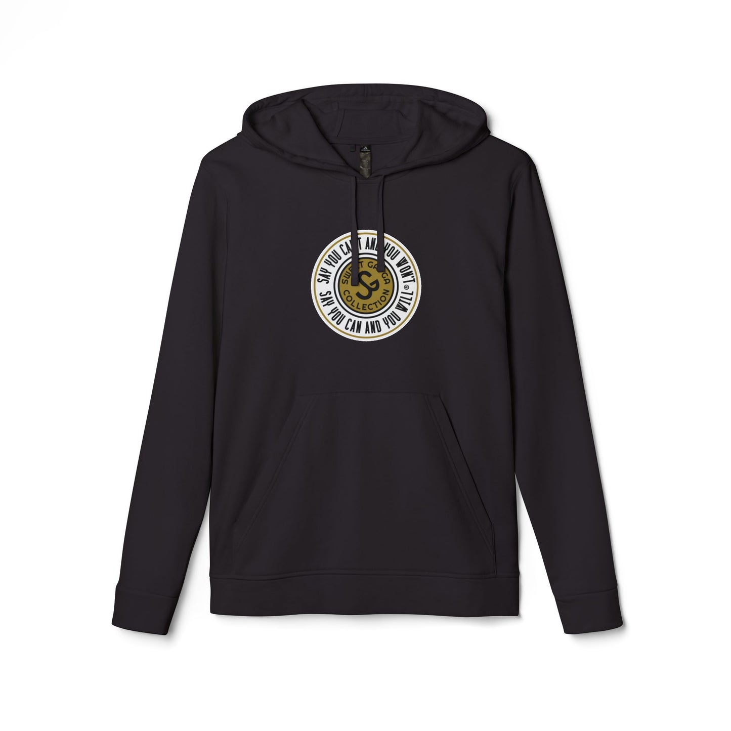 Cozy Unisex Fleece Hoodie - "Say You Can and You Will"