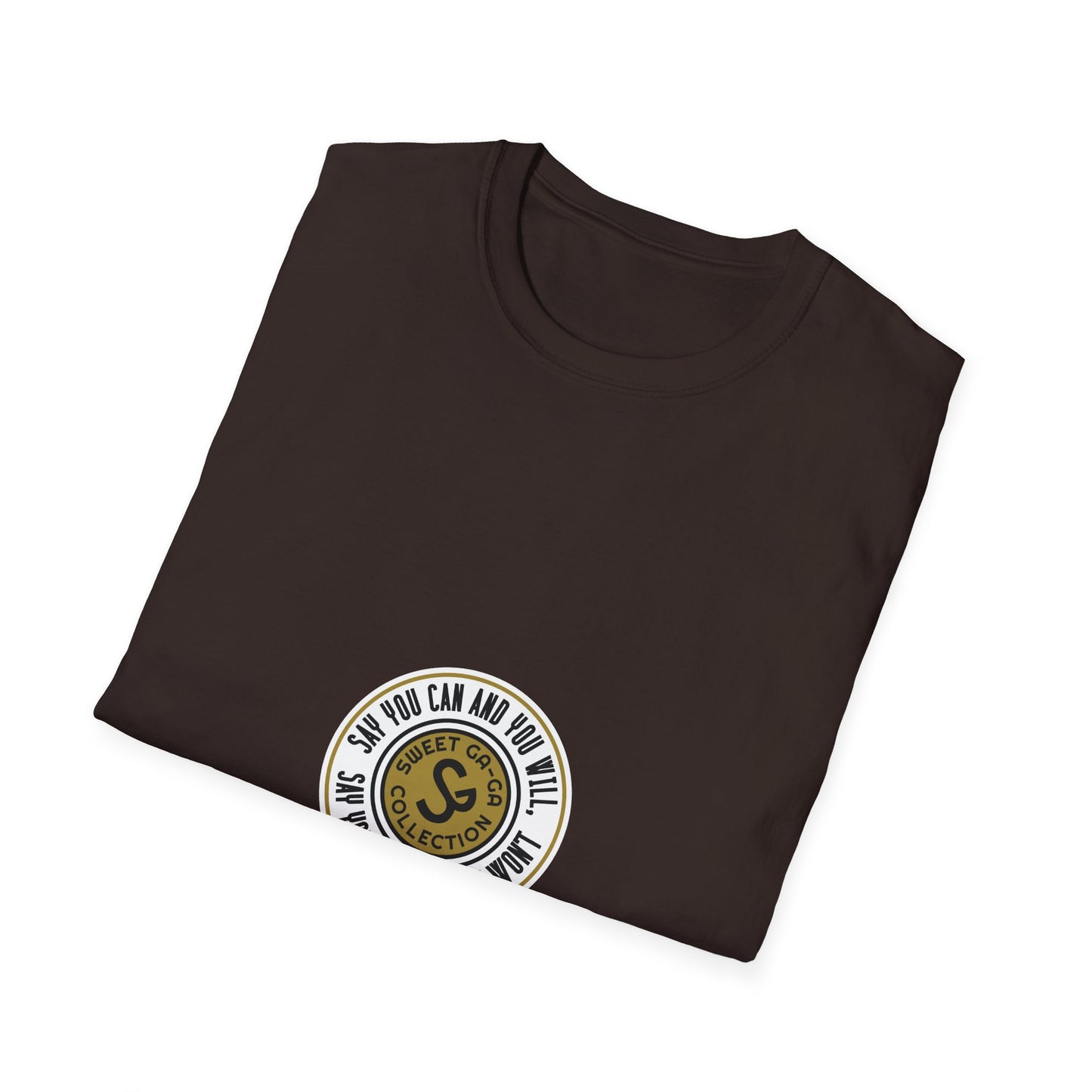 Vintage Seal Graphic T-Shirt — 'SS' Round Emblem Logo