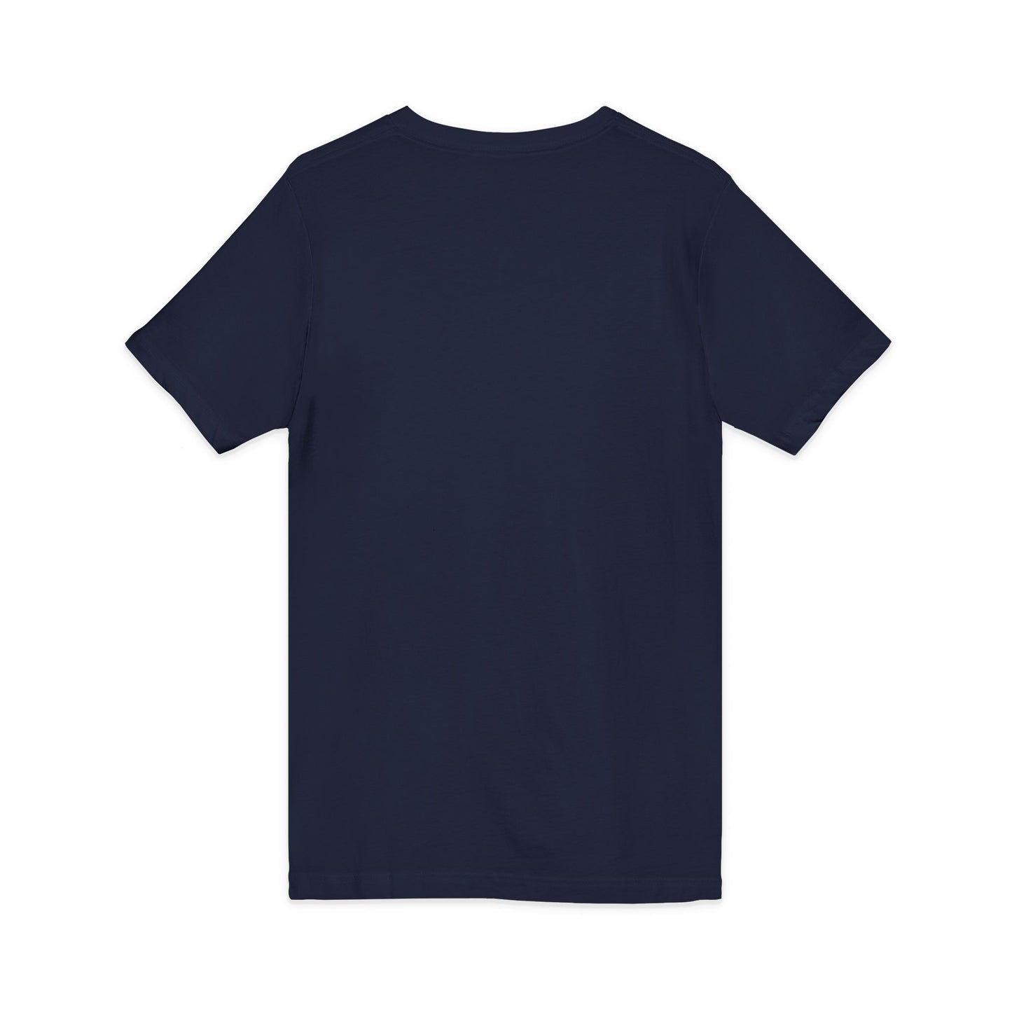 Minimalist Coin Logo V-Neck Tee