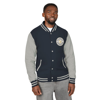 Letterman Jacket - Retro School Crest Varsity Jacket