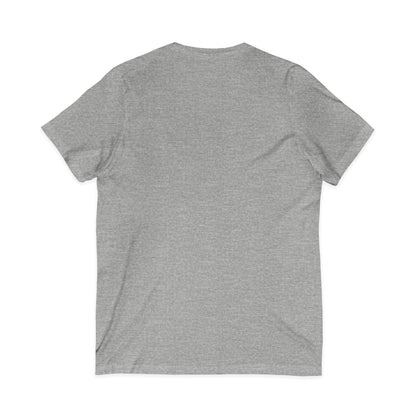 Minimalist Coin Logo V-Neck Tee