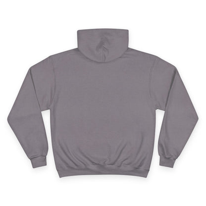 Champion Hoodie — Vintage-Inspired Circular Logo Hoodie