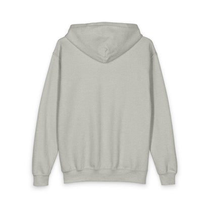 Youth Zipped Hoodie — Small Circle Logo "S" Chest Design