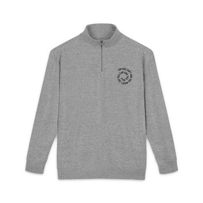 Embroidered Unisex Fleece Pullover - "Say You Can and You Will