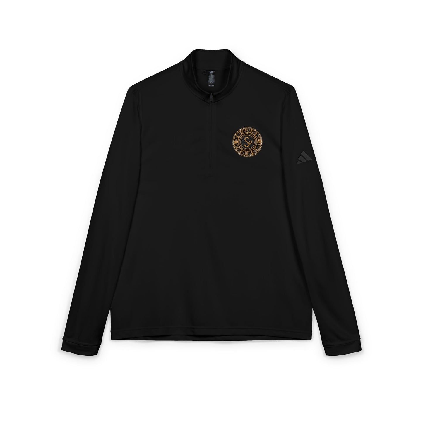 Embroidered adidas® Quarter-Zip Pullover - "Say You Can and You Will"