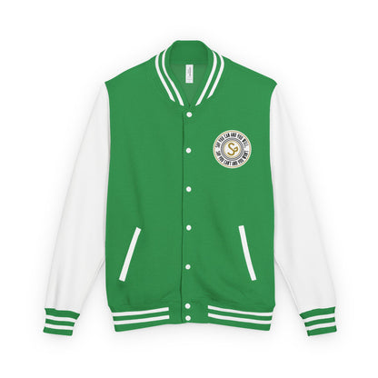 Letterman Jacket - Retro School Crest Varsity Jacket