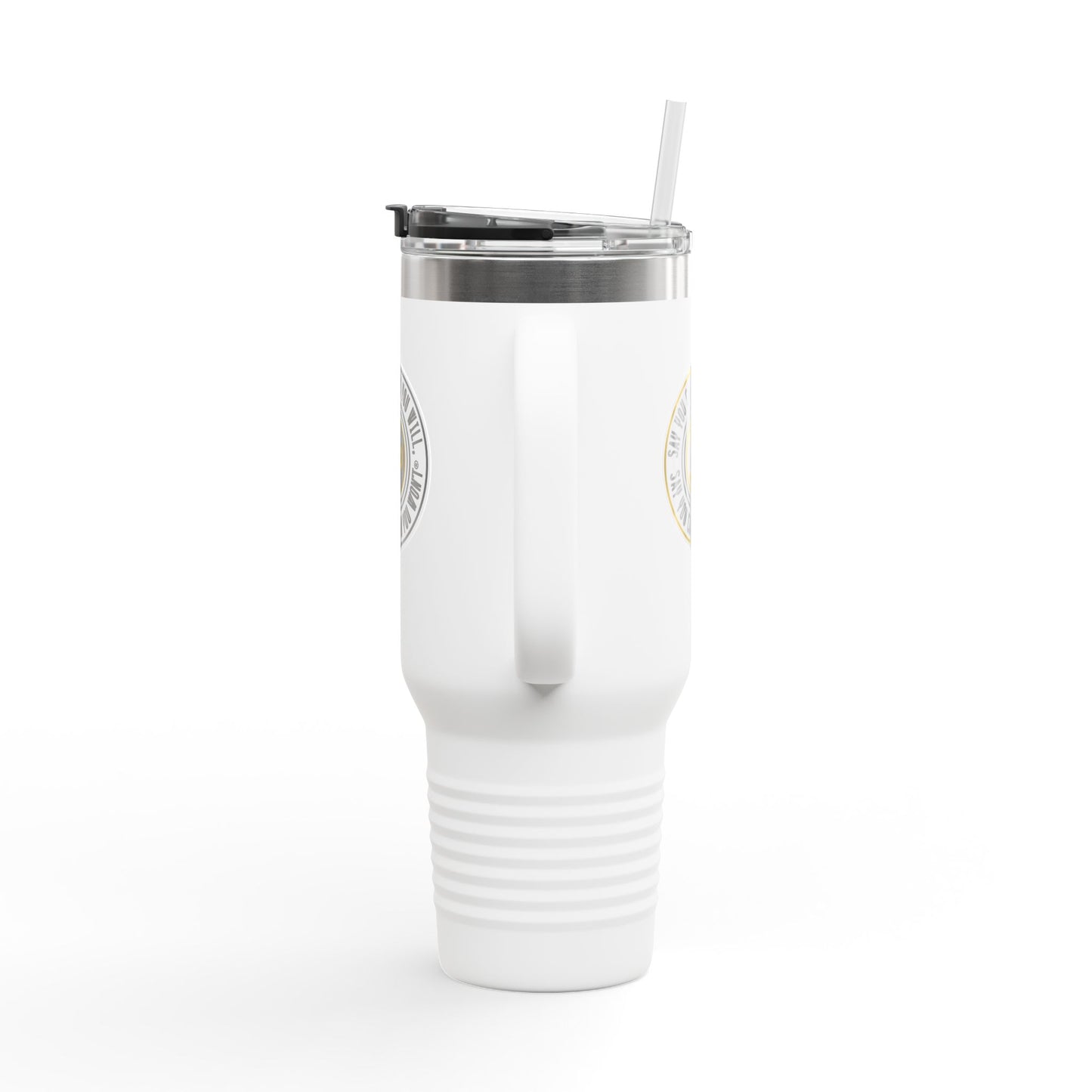 40oz Stylish Insulated Travel Mug, 40oz - "Say You Can and You Will"