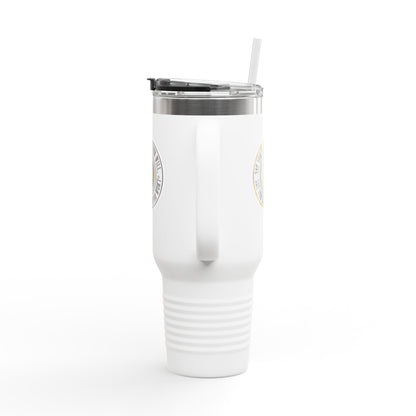 40oz Stylish Insulated Travel Mug, 40oz - "Say You Can and You Will"