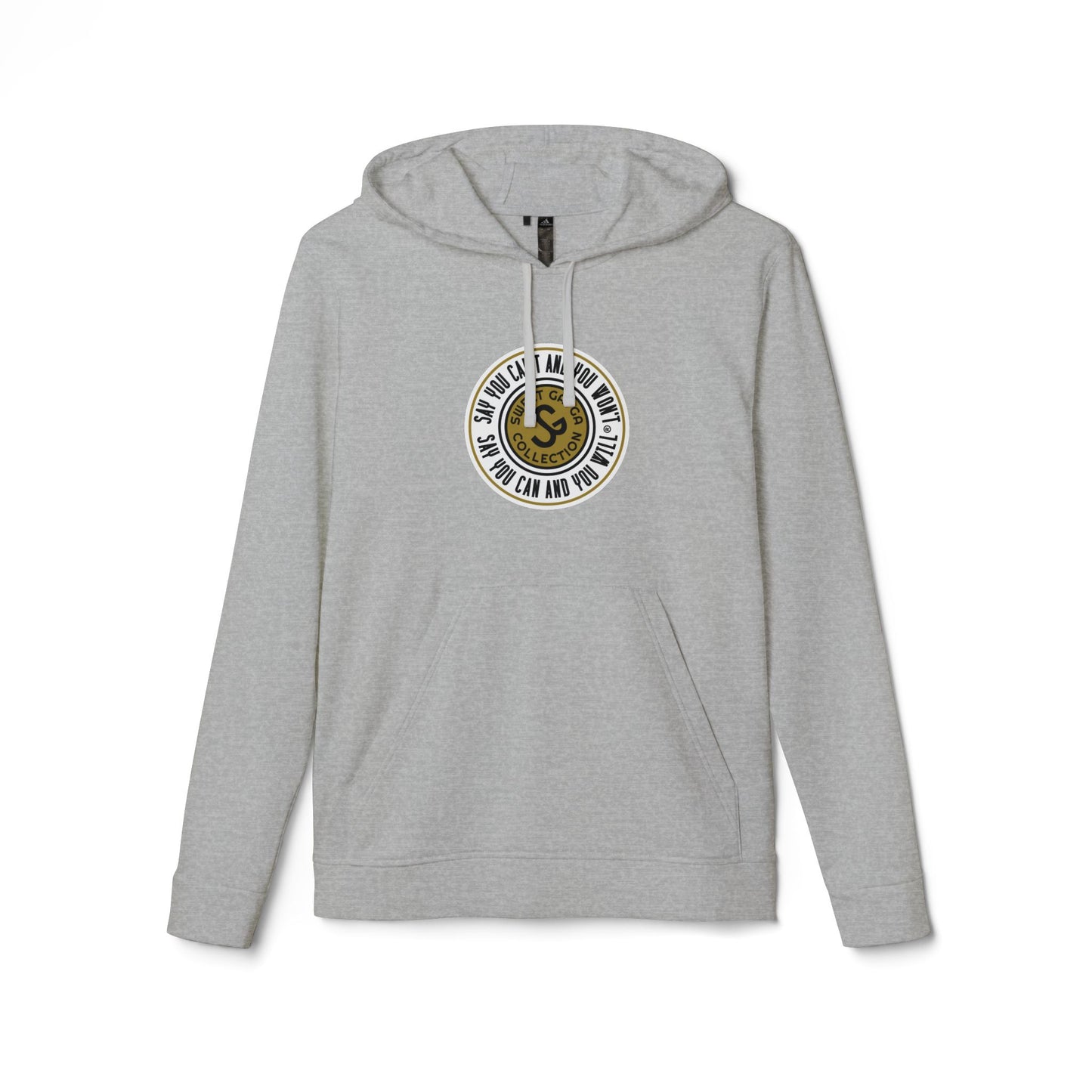 Cozy Unisex Fleece Hoodie - "Say You Can and You Will"