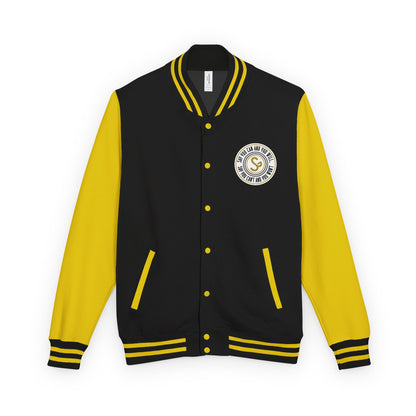 Letterman Jacket - Retro School Crest Varsity Jacket