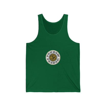 Vintage Surf-Style Tank Top — "Say You Can and You Will"