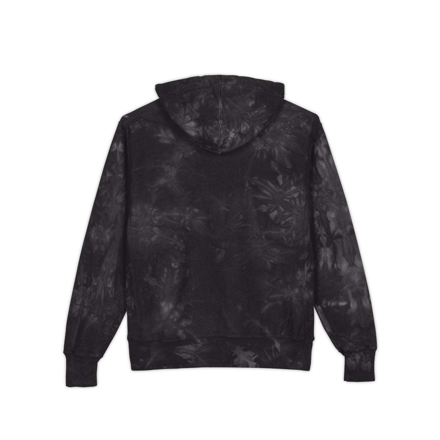Tie-Dye Embroidered Hoodie — "Say You Can and You Will"