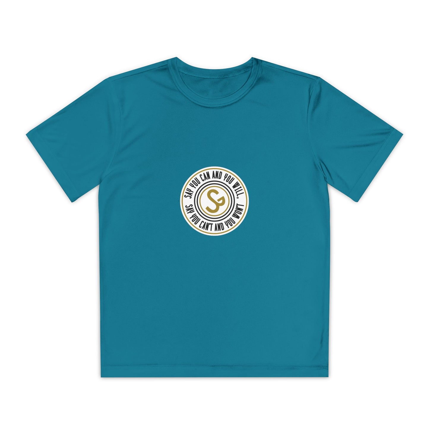 Youth Competitor Tee - "Say You Can and You Will"