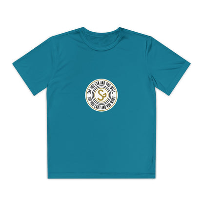 Youth Competitor Tee -"Say You Can and You Will"