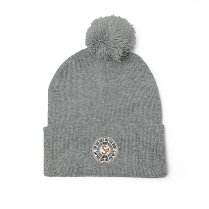 Pom-Pom Knit Cap